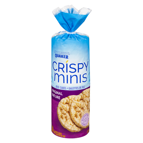 QUAKER CRISPY MINIS ORIGINAL RICE CAKES