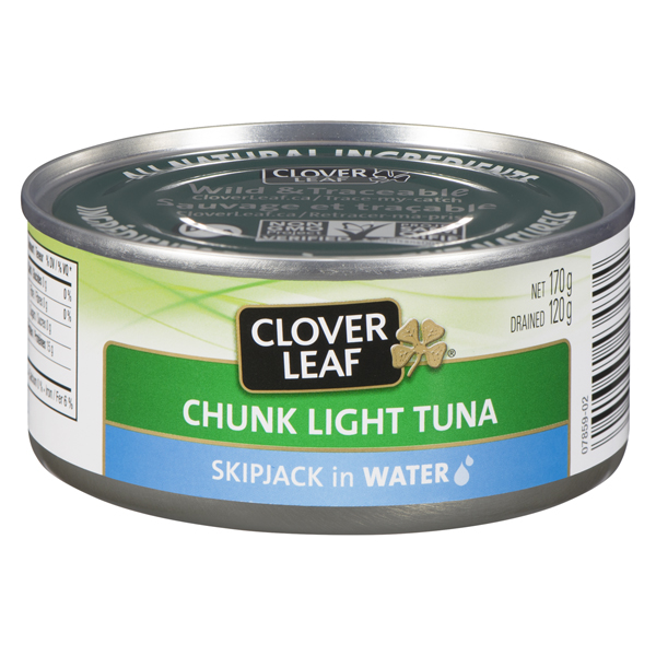 CLOVER LEAF CHUNK LIGHT TUNA SKIPJACK IN WATER