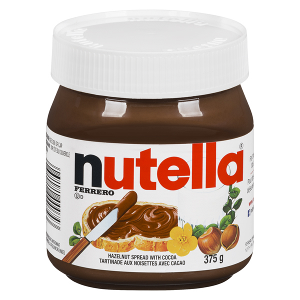NUTELLA CHOCOLATE HAZELNUT SPREAD
