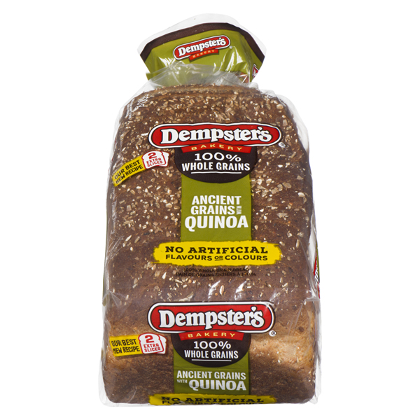 DEMPSTER'S WHOLE GRAINS ANCIENT GRAINS WITH QUINOA