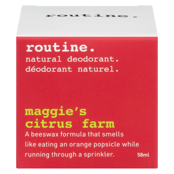 ROUTINE MAGGIE'S CITRUS FARM NATURAL DEODORANT