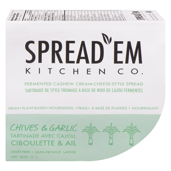 MILLSIE CHIVES & GARLIC FERMENTED CASHEW SPREAD