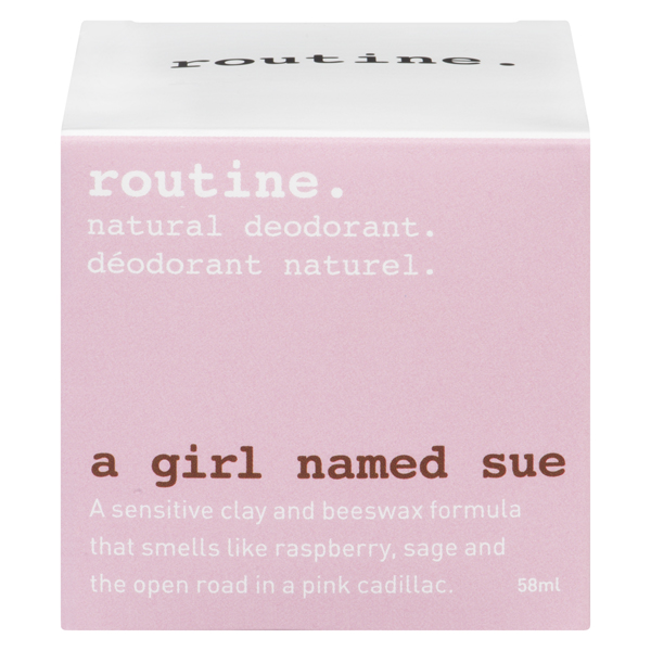 ROUTINE A GIRL NAMED SUE NATURAL DEODORANT