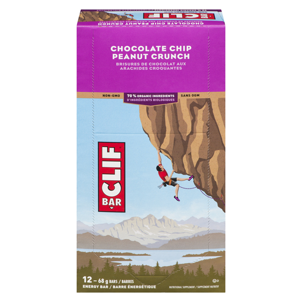 CLIF BAR CHOCOLATE CHIP PEANUT CRUNCH
