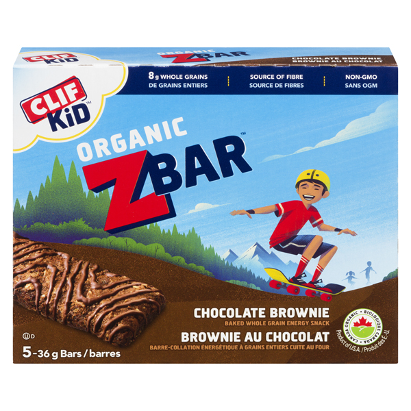 CLIF KID ZBAR ORGANIC CHOCOLATE BROWNIE