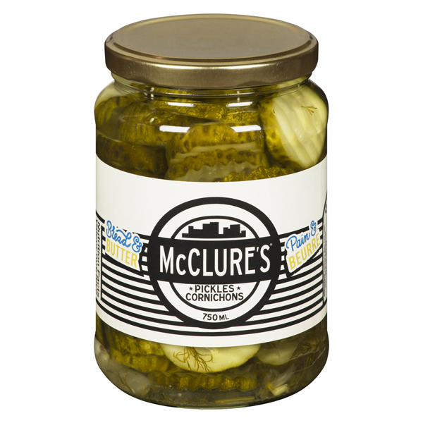 MCCLURES PICKLES BREAD & BUTTER