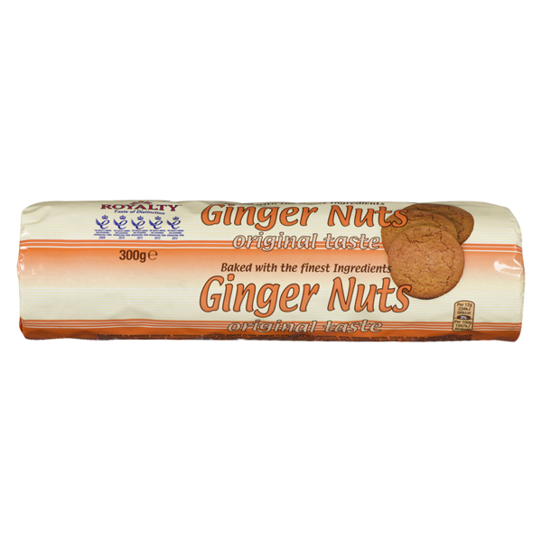 ROYALTY GINGER NUTS BISCUITS