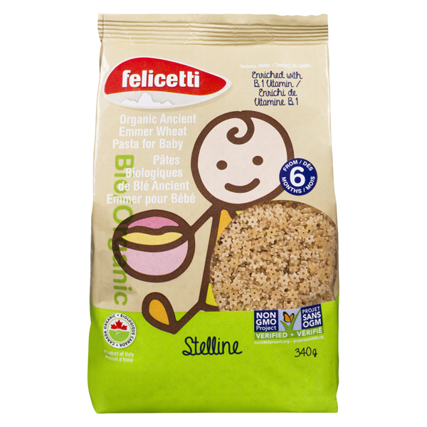 FELICETTI ORGANIC PASTA FOR BABY STELLINE