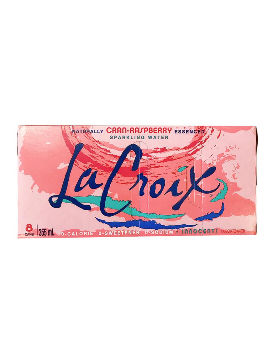 LA CROIX CRAN RASPBERRY SPARKLING WATER BEVERAGE