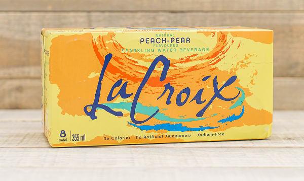 LA CROIX PEACH-PEAR SPARKLING WATER BEVERAGE
