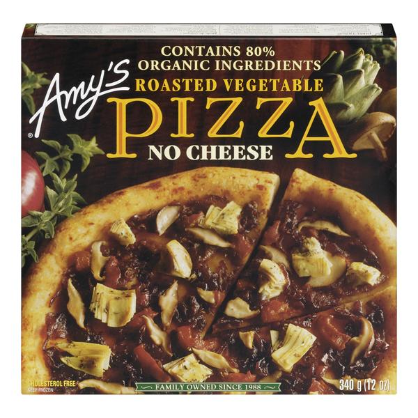 AMYS PIZZA ROASTED VEGETABLES NO CHEESE