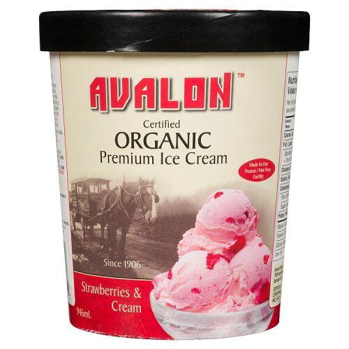  BLACK CHERRY AVALON ORGANIC ICE CREAM