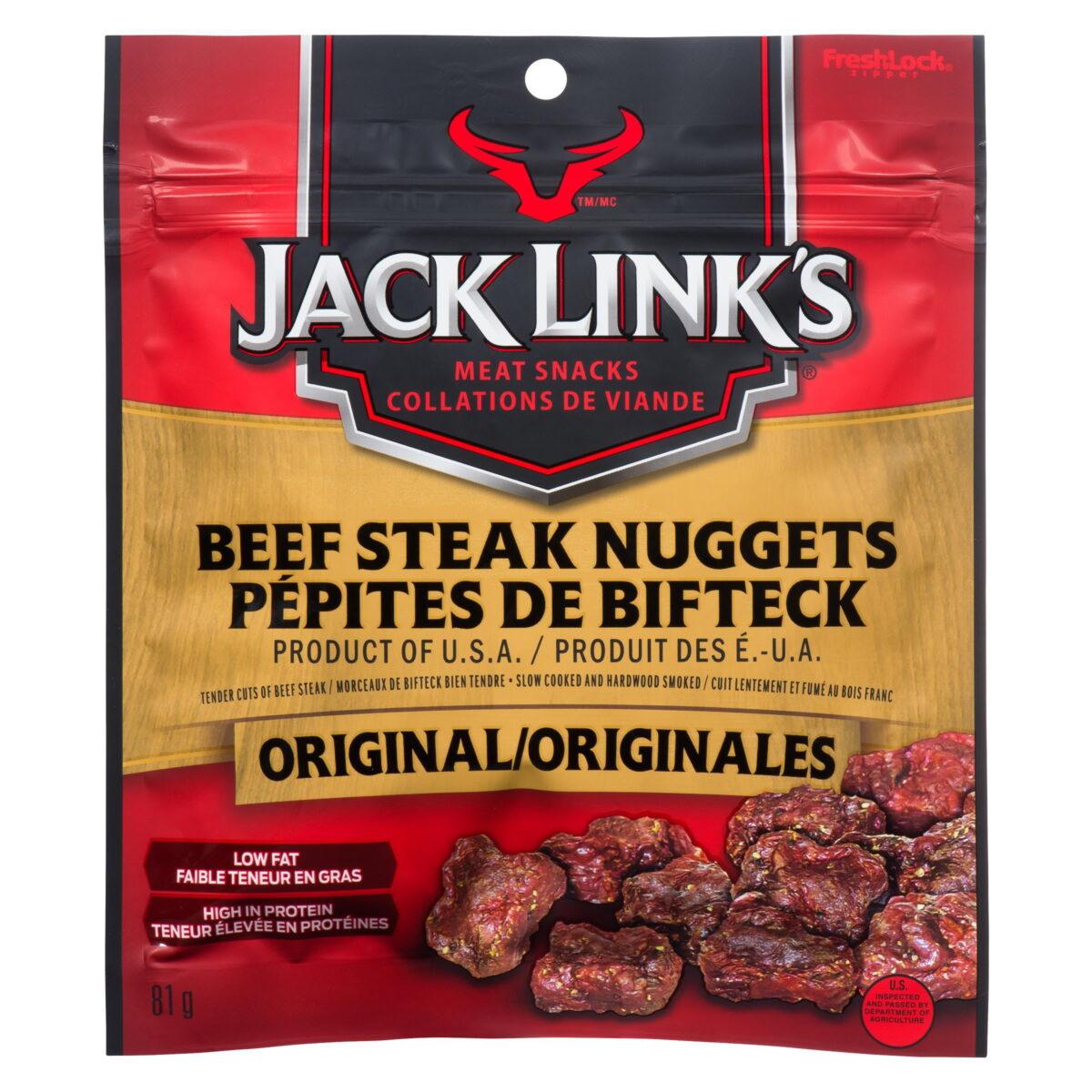 JACK LINKS BEEF STEAK NUGGETS ORIGINAL
