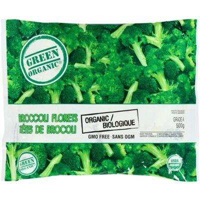 GREEN ORGANIC VEGETABLES BROCCOLI