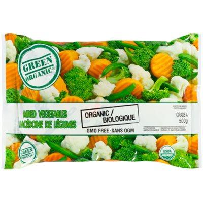 GREEN ORGANIC VEGETABLES MIXED VEGETABLES