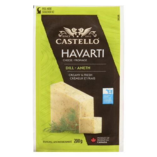 ARLA CASTELLO HAVARTI CHEESE DILL
