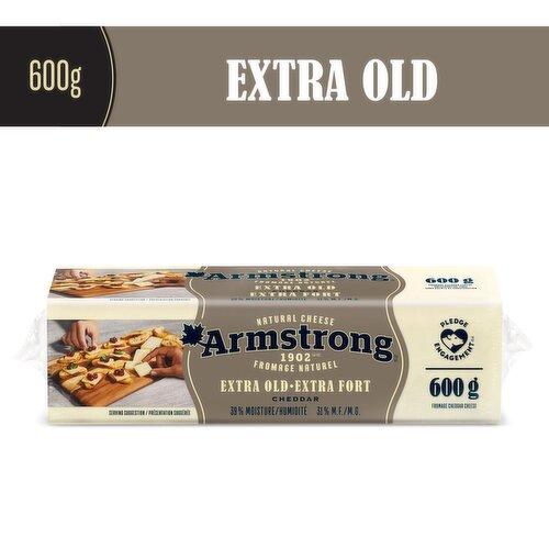 ARMSTRONG WHITE CHEDDAR EXTRA AGED CHEESE