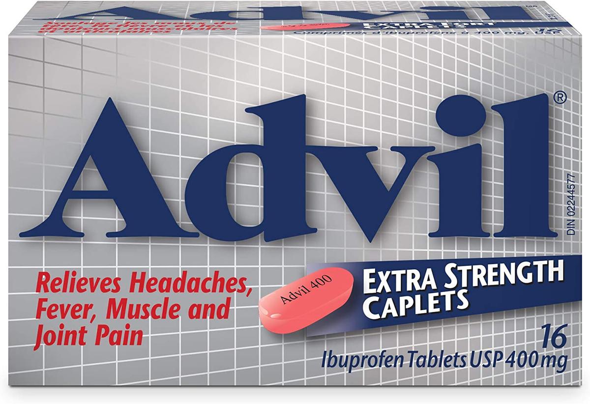 ADVIL EXTRA STRENGTH CAPLETS 400mg