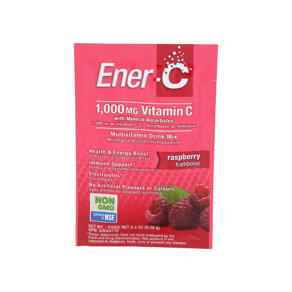 ENER C POWDERED DRINK MIX RASPBERRY
