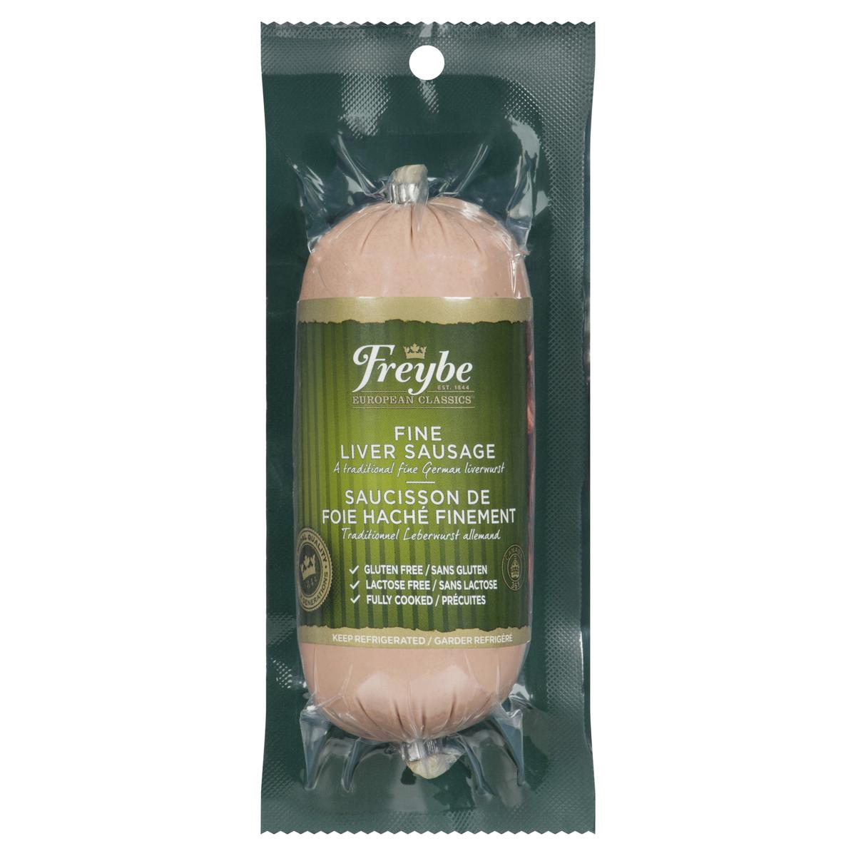 FREYBE FINE LIVER SAUSAGE