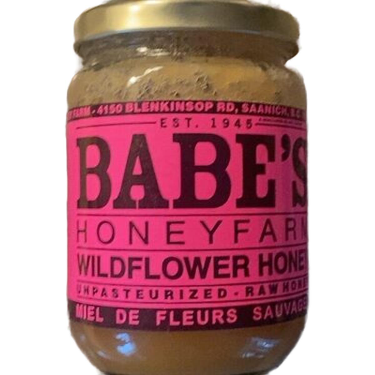 BABES HONEY FARM RAW WILDFLOWER HONEY