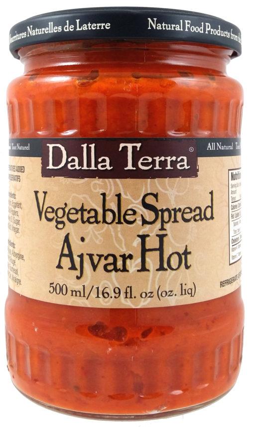 DALLA TERRA VEGETABLE SPREAD AJVAR HOT