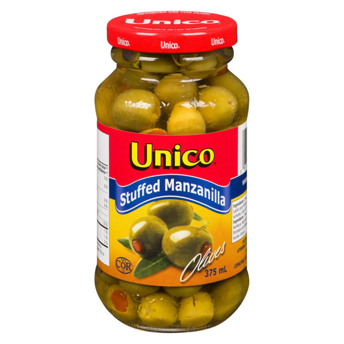 UNICO MANZANILLA STUFFED OLIVES