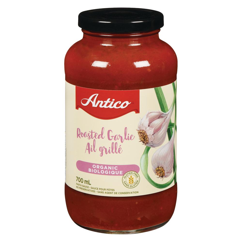 ANTICO ORGANIC ROASTED GARLIC PASTA SAUCE