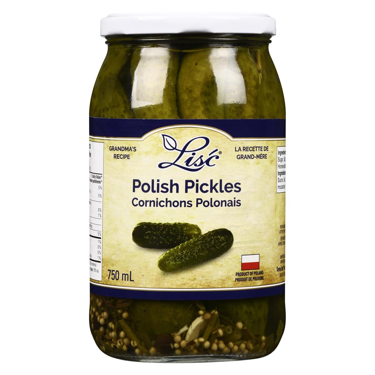 LISC POLISH DILL PICKLES