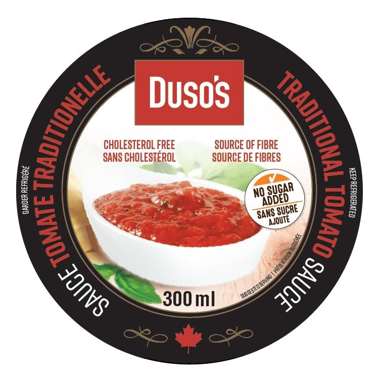 DUSOS ITALIAN TRADITIONAL TOMATO SAUCE