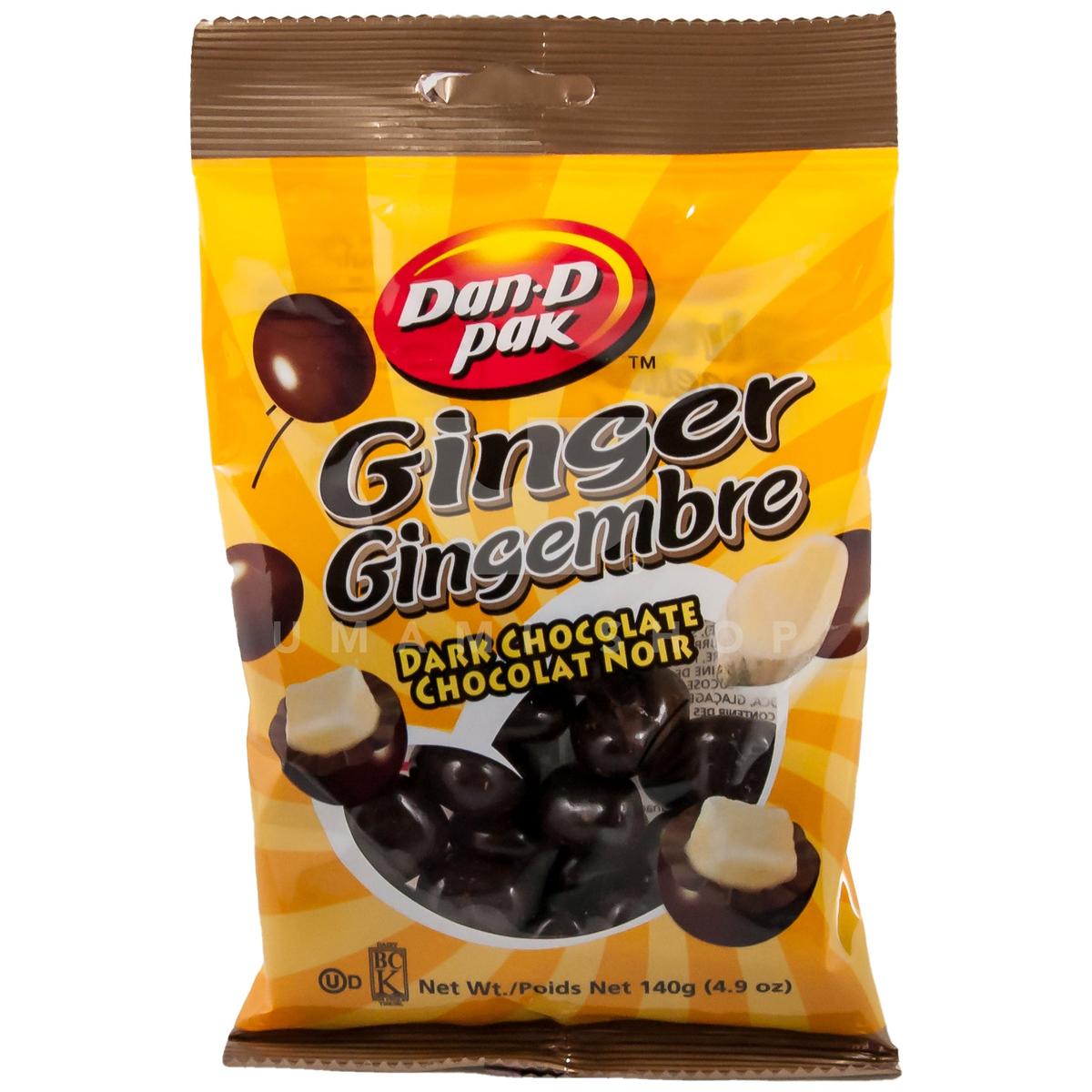 DAN-D PAK DARK CHOCOLATE COVERED GINGER