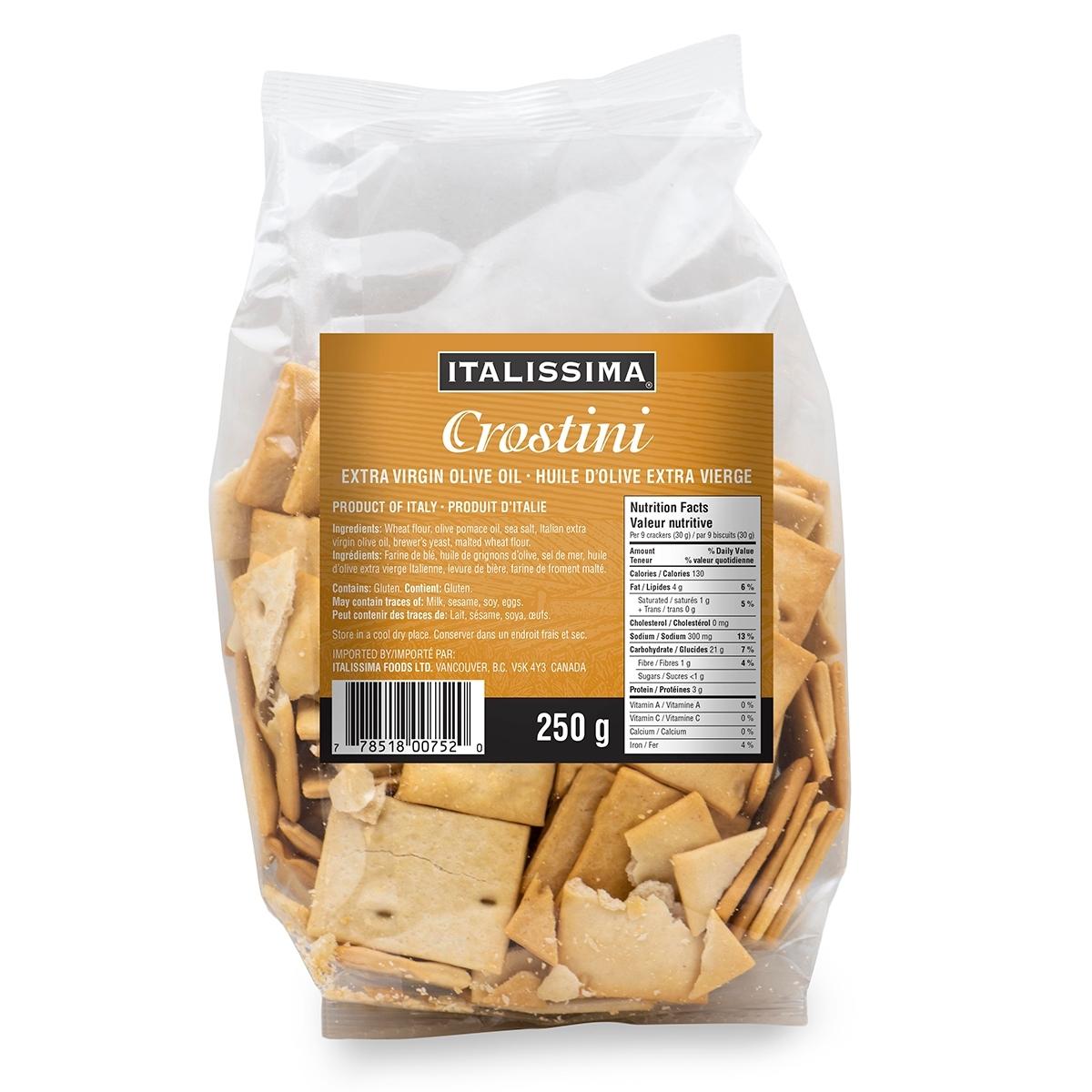 ITALISSIMA OLIVE OIL CROSTINI