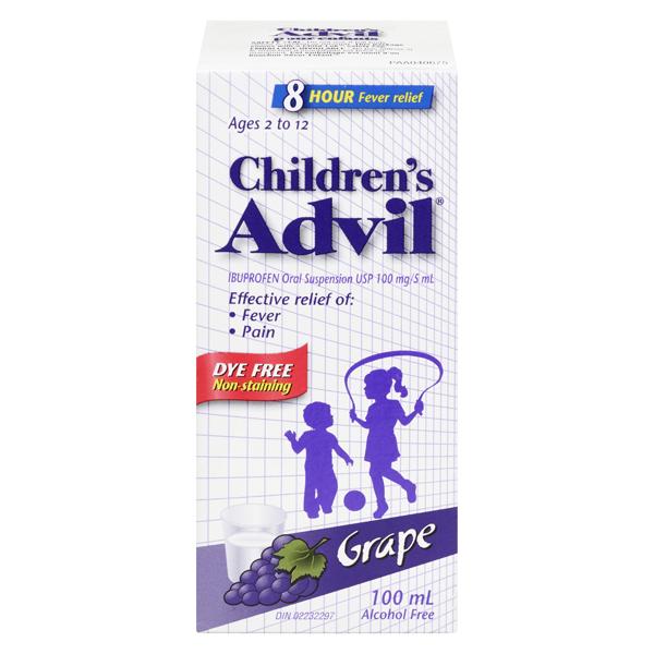 ADVIL CHILD AGE 2-11 GRAPE