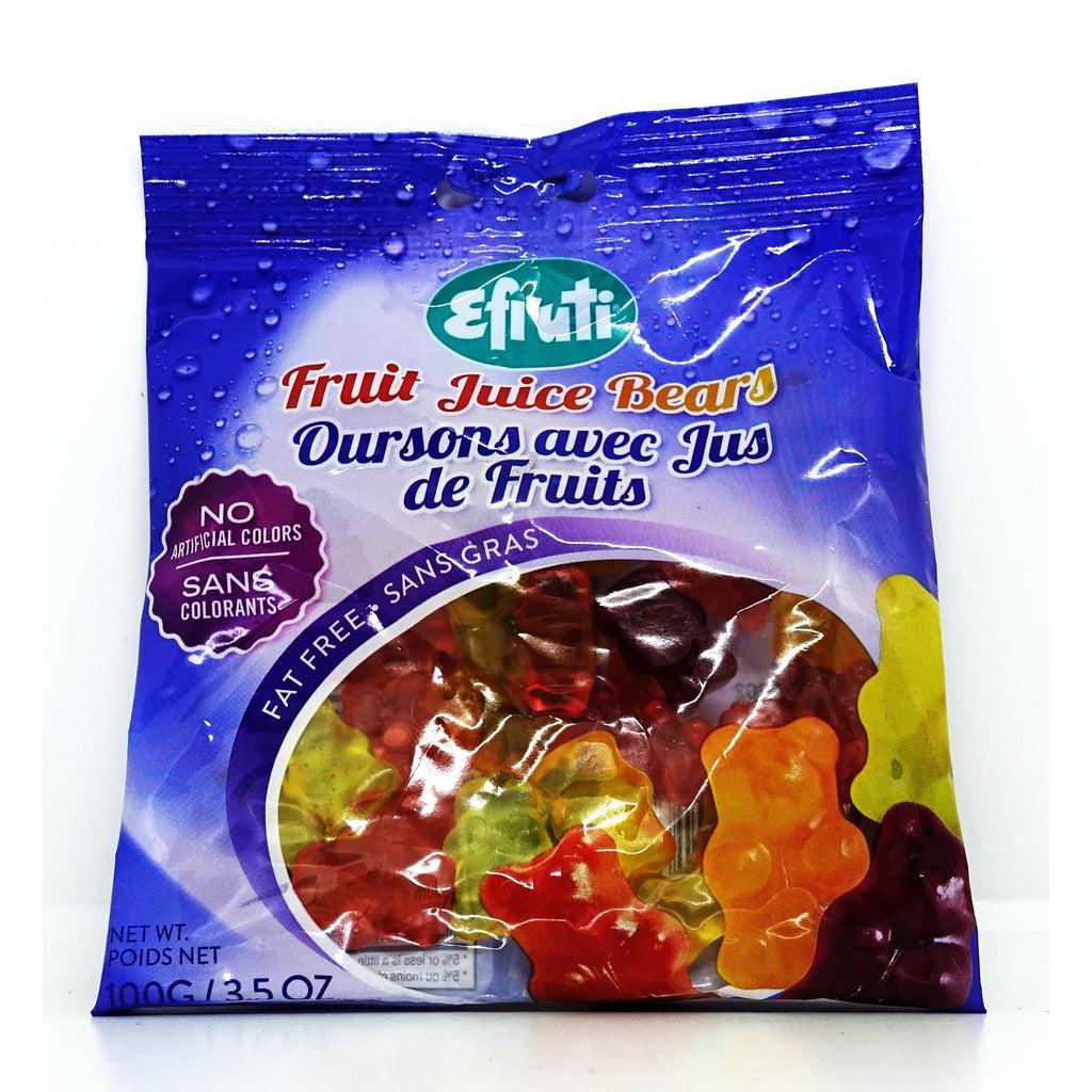 EFRUTI FRUIT JUICE BEARS
