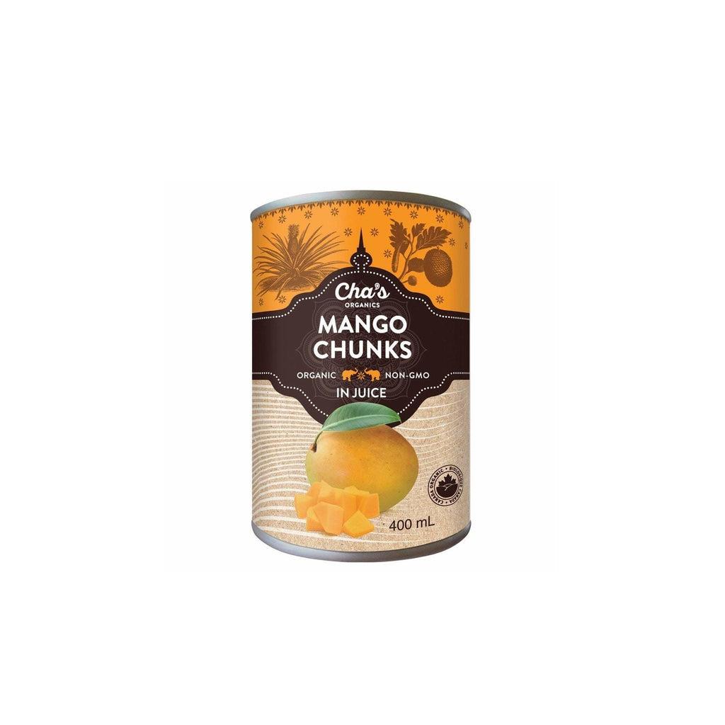 CHAS ORGANIC MANGO CHUNKS IN JUICE