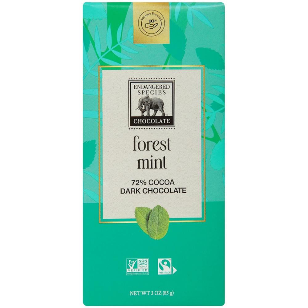 ENDANGERED SPECIES DARK CHOCOLATE W/ FOREST MINT