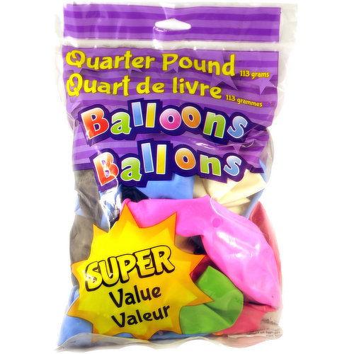 QUARTER POUNDER BALLOONS