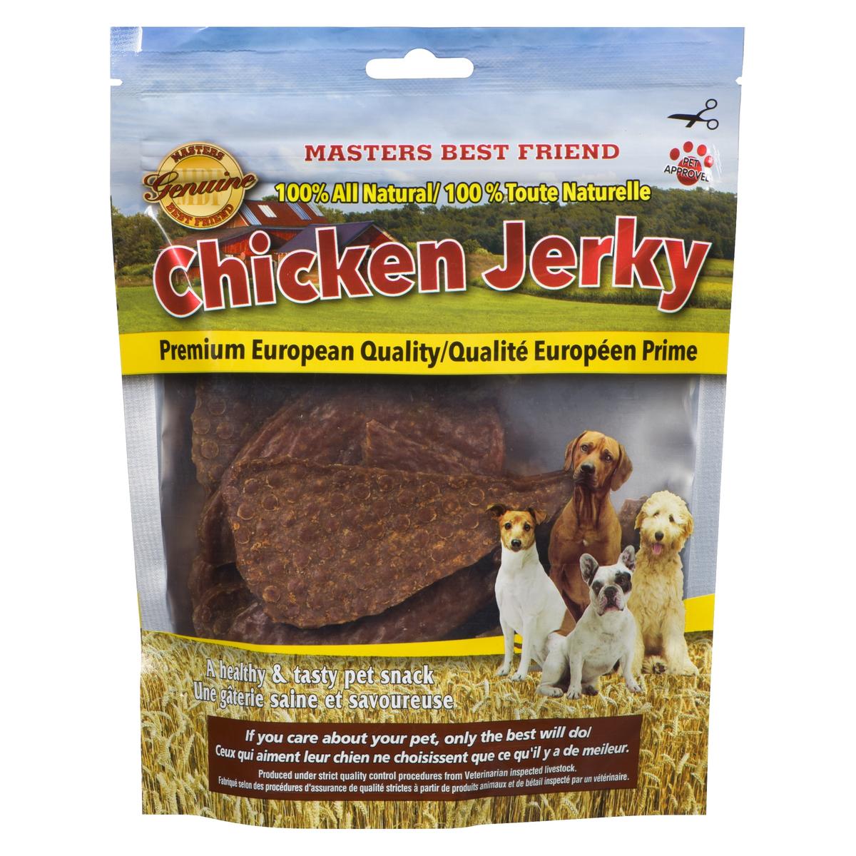 MASTER'S BEST FRIEND CHICKEN JERKY DOG TREATS