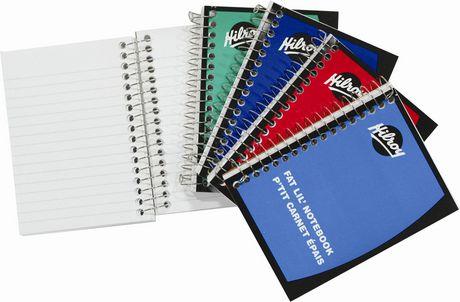 HILROY FAT LIL COIL BOOK RULED 320 PG 5 1/2 X 4