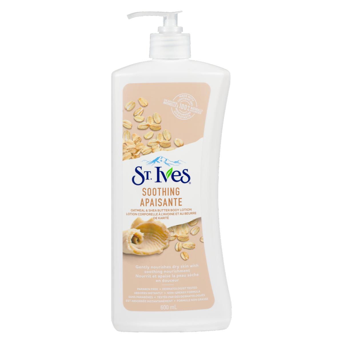 ST IVES OATMEAL & SHEA BUTTER  LOTION