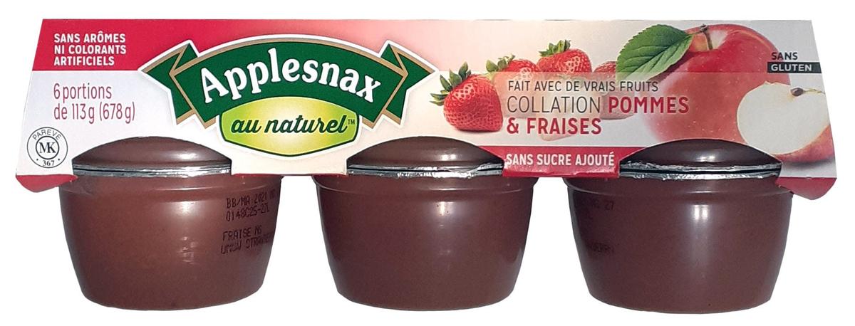 APPLESNAX APPLE STRAWBERRY SAUCE