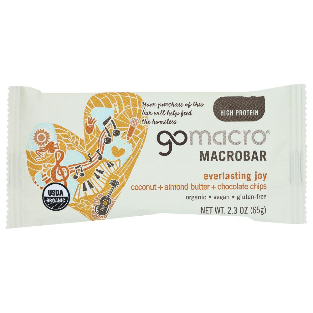 GO MACRO MACROBAR ORGANIC COCONUT ALMOND BUTTER CHOCOLATE