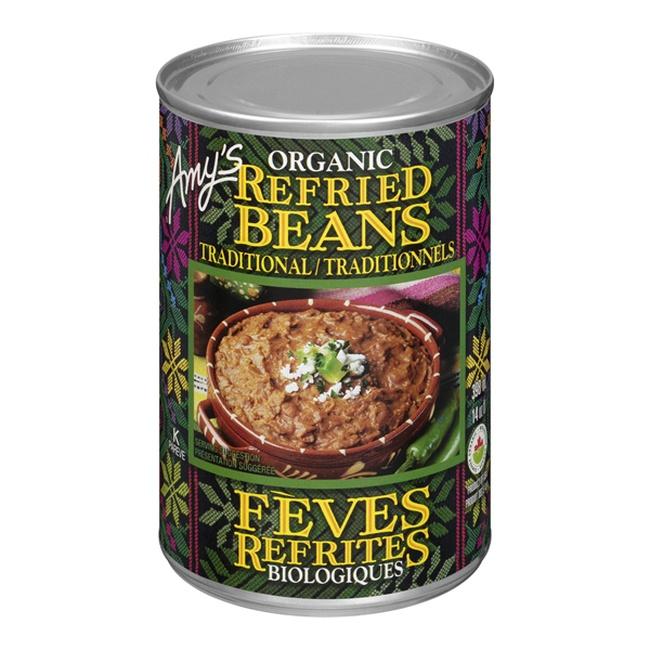 AMYS ORGANIC REFRIED BEANS TRADITIONAL