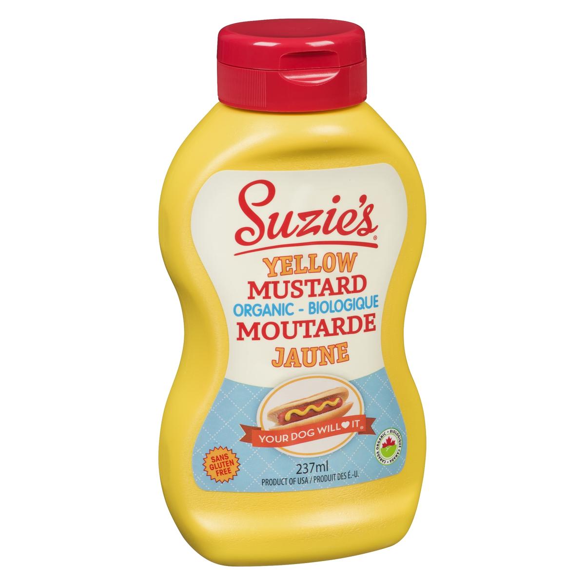 SUZIES ORGANIC YELLOW MUSTARD