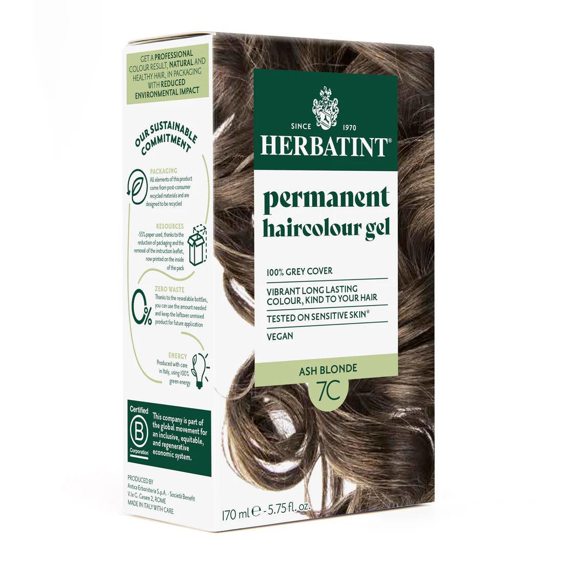 HERBATINT HAIRCOLOUR 7C ASH BLONDE