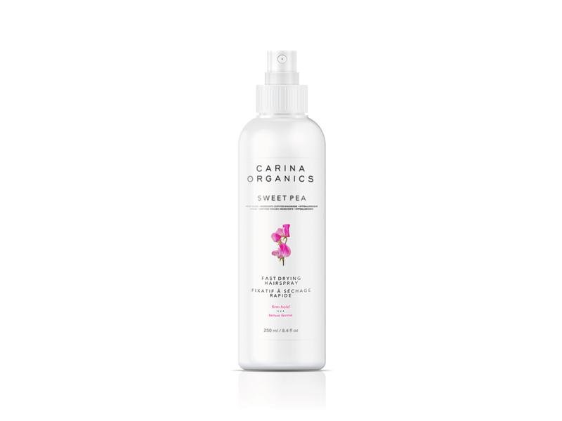 CARINA ORGANICS ORG SWEET PEA FAST DRYING HAIRSPRAY