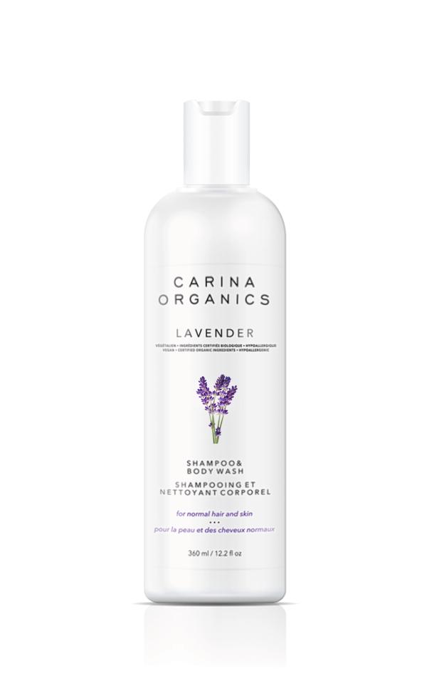CARINA ORGANICS ORG LAVENDER SHAMPOO & BODY WASH