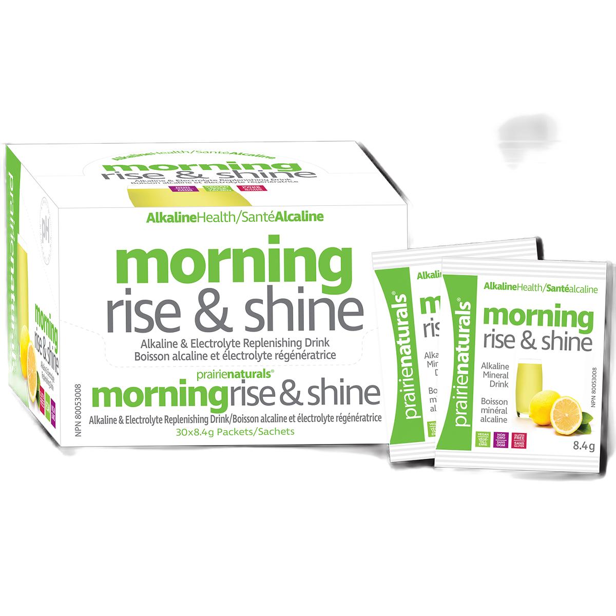PRAIRIE NATURALS MORNING RISE & SHINE DRINK POWDER