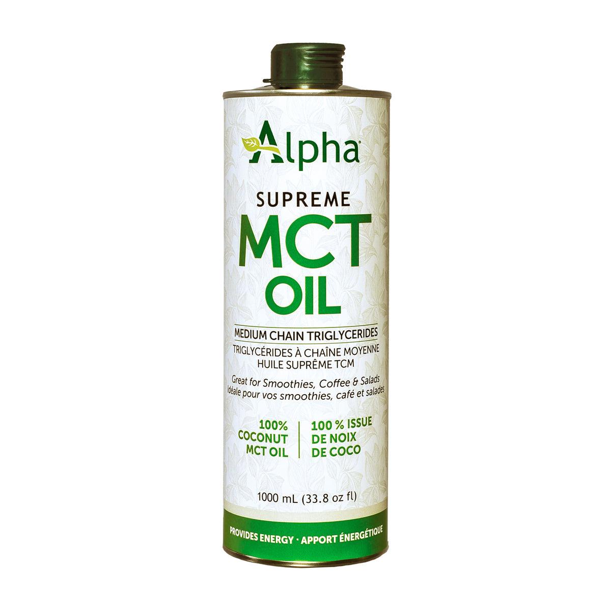 ALPHA ORGANIC SUPREME MCT OIL