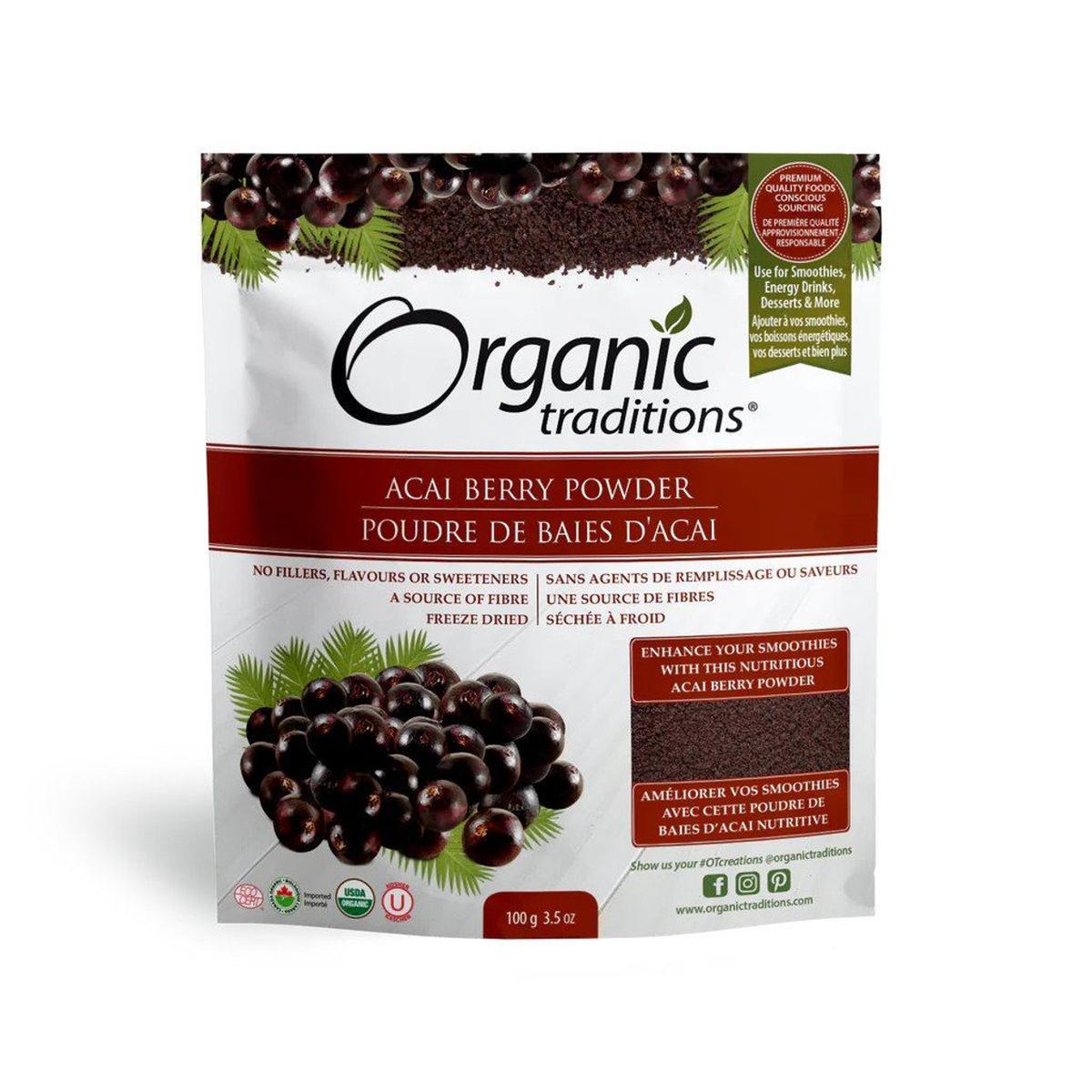 ORGANIC TRADITIONS ORGANIC ACAI BERRY POWDER
